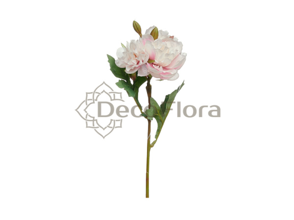 Пион 35см розовый